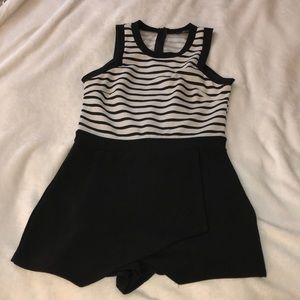 Black and White Jumper